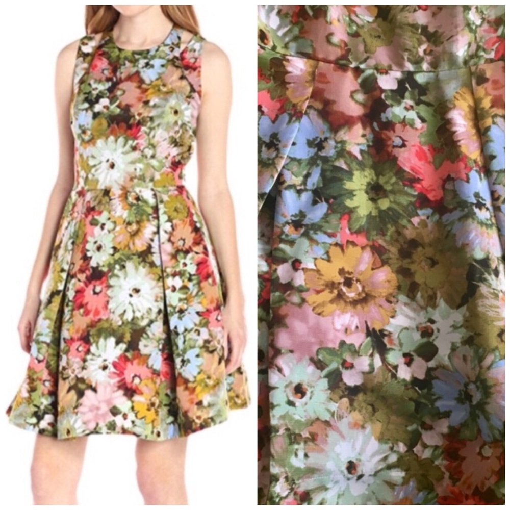 Taylor Dresses Vintage Floral fit and flare dress